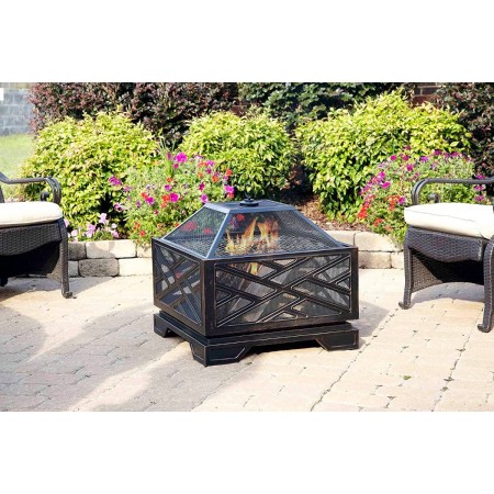 Mighty Rock Martin Extra Deep Wood Burning Fire Pit
